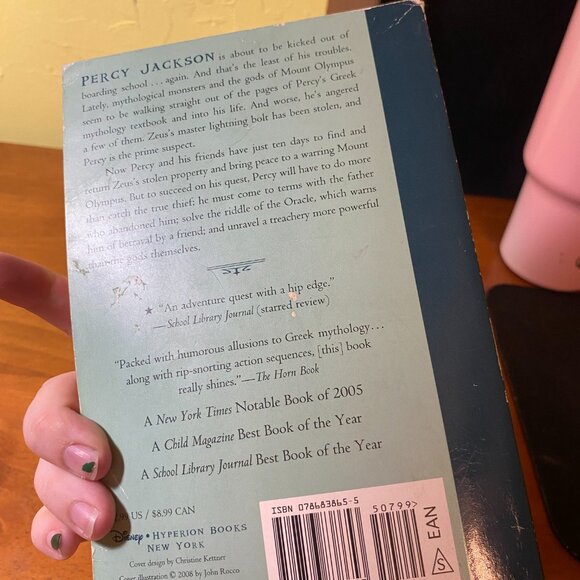 Collector's Bundle: Percy Jackson Original Cover Set (4 Books) - Picture 3 of 14